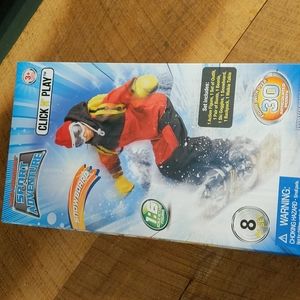 Click n Play snowboarder action figure